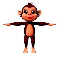 Cartoon Monkey