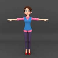 Mother cartoon rigg