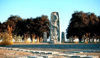 Ancient stone sculpture