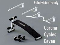 Set Of Equipment For Doing Sports At Home