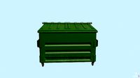 Dumpster lowpoly