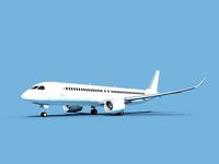 Airbus A220-300 Unmarked 1