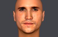 Denver Face from Money Heist