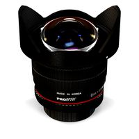 proOPTIC 8mm f 3-5 AS IF UMC Fish-eye CS II AE Nikon F Lens
