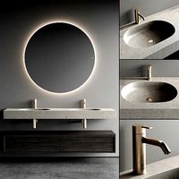 Inbani Strato 02 B Vanity Unit Set 2