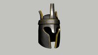 Medieval Crowned Helmet 02 - Fantasy Character Design