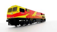 Indian Railway WDG 6G 3d Model