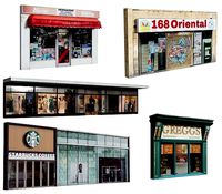 Storefront Shopfront Starbucks Coffee Shop Retail City