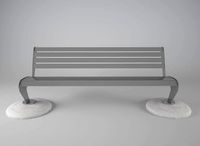 3D bench Abyssus model