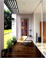 BALCONY IN WOODS
