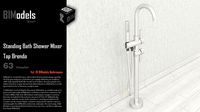 0163 Standing Bath Shower Mixer Tap Brenda