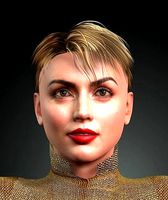 ana de armas 3D design Ready for animation 3D model