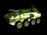 Fighter Car - Animated