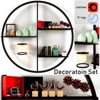 circular decoration set
