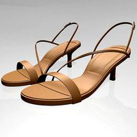 High-Heel Strappy Sandals 01