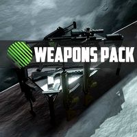 weapons pack low poly