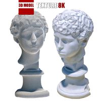 Plaster head of a Libyan boy 126