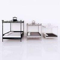 Revit Family - Full scalable Pagoda bed