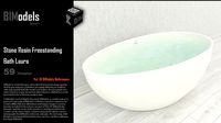 0159 Stone Resin Freestanding Bath Laura