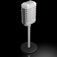 microphone radio booth
