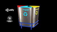 Recycle Bins PBR model3