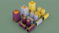 Modular Castle Walls