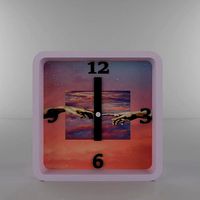 Aesthetic clock