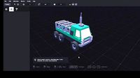 low poly lory