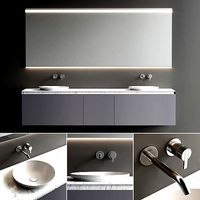 Inbani Strato 02 A Vanity Unit Set 1