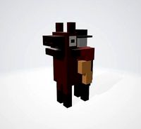 Crossy Road type game Horse and Rider