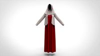 Moslem dress hijab