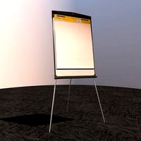 Post It Easel - Vray
