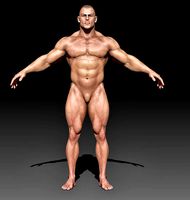 Strong Man Body Complete Zbrush Project