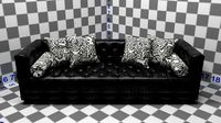 Vimle Sofa  3D model in Maxon 4d Cinema r 20