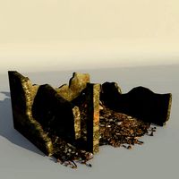 Middle East destroyed house for game num08