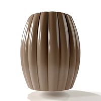 JANUS ET CIE CHRYSANTHEMUM SIDE TABLE ROUND 48