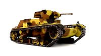 English Vickers 7TP tank PBR Game Ready VR AR low-poly 3d model