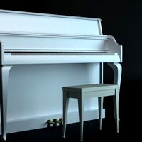 White Piano