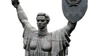 The Motherland Monument in Kiev Ukraine
