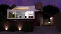 Exterior House 3D model - Bunglow - Architecture