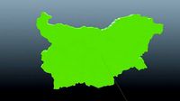 Bulgaria map symbol