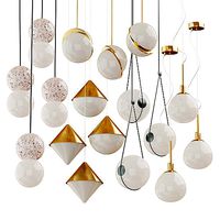 Seth chandelier Lee Broom  Guilherme Wentz   Maytoni two