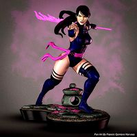 Psylocke Statue | 3D