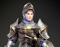 Stylized Knight - Game Ready Character