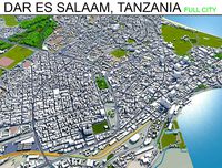 Dar es salaam Tanzania 70km