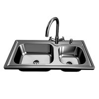 Kitchen Double Sink