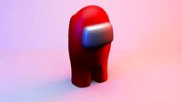Among Us 3D Character