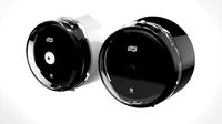 Tork dispenser for toilet paper
