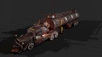 Apocalyptic Big Truck