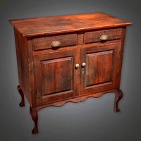 ATT - Wooden Cabinet Antiques 02 - PBR Game Ready